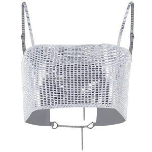 Bling crop top